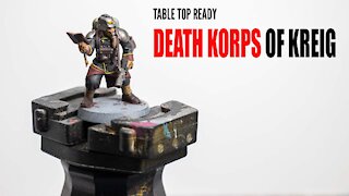 Painting Death Korps of Kreig | Miniature Painting Guide