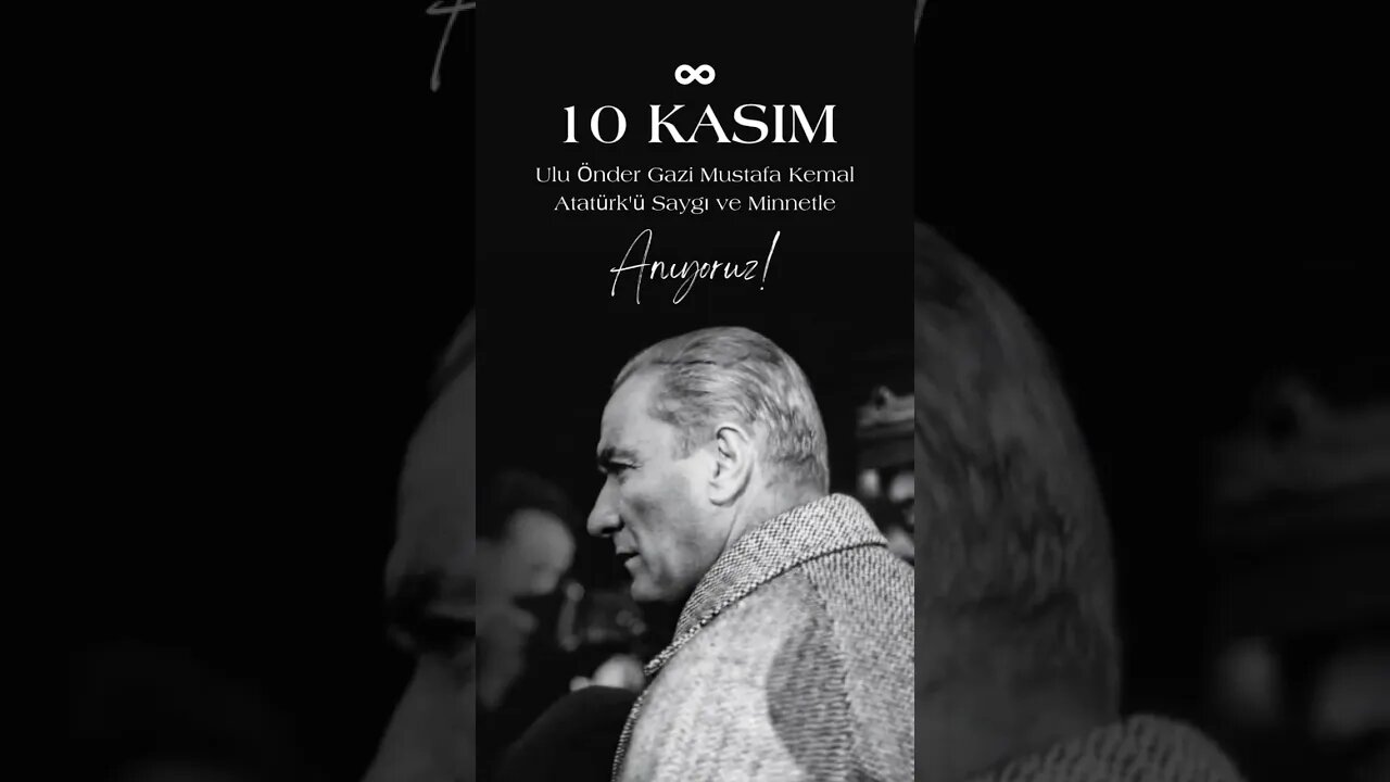 Ulu Önder Gazi Mustafa Kemal Atatürk'ü saygı ve özlemle anıyoruz...