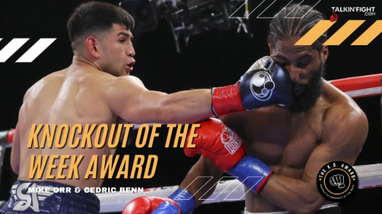 Alexis Rocha's Explosive 5th Round Stoppage! | KO Award on Knuckle Up with Mike Orr and Cedric Benn