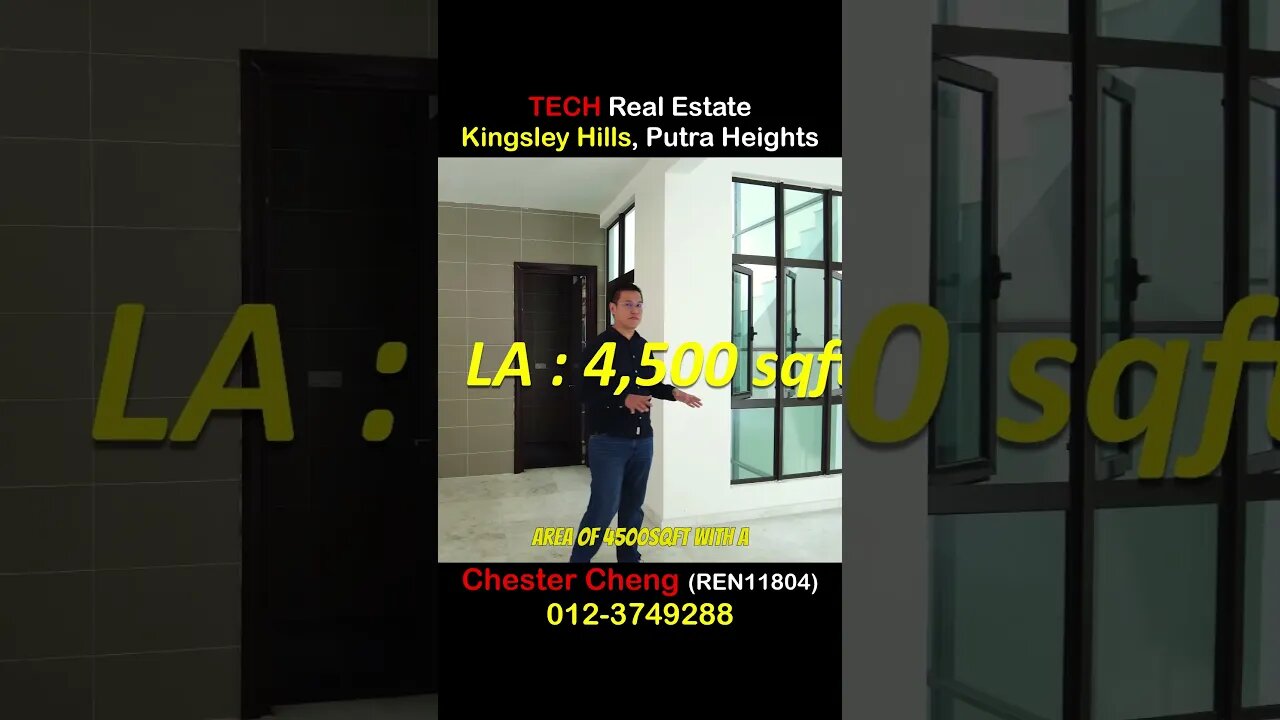 Shorts - Kingsley Hills RM2,300,000 4 Storey Semi-D @ Putra Heights, House Tour