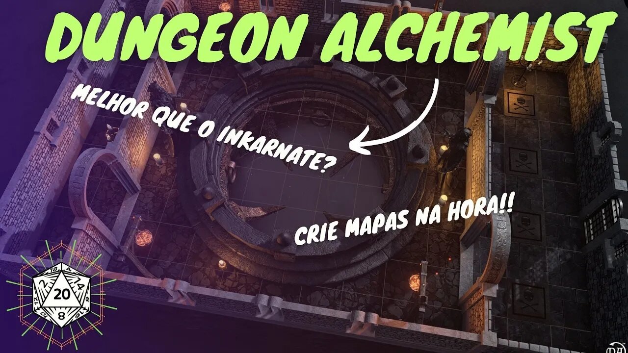 DUNGEON ALCHEMIST - CRIE MAPAS INCRÍVEIS EXTREMAMENTE RÁPIDO!
