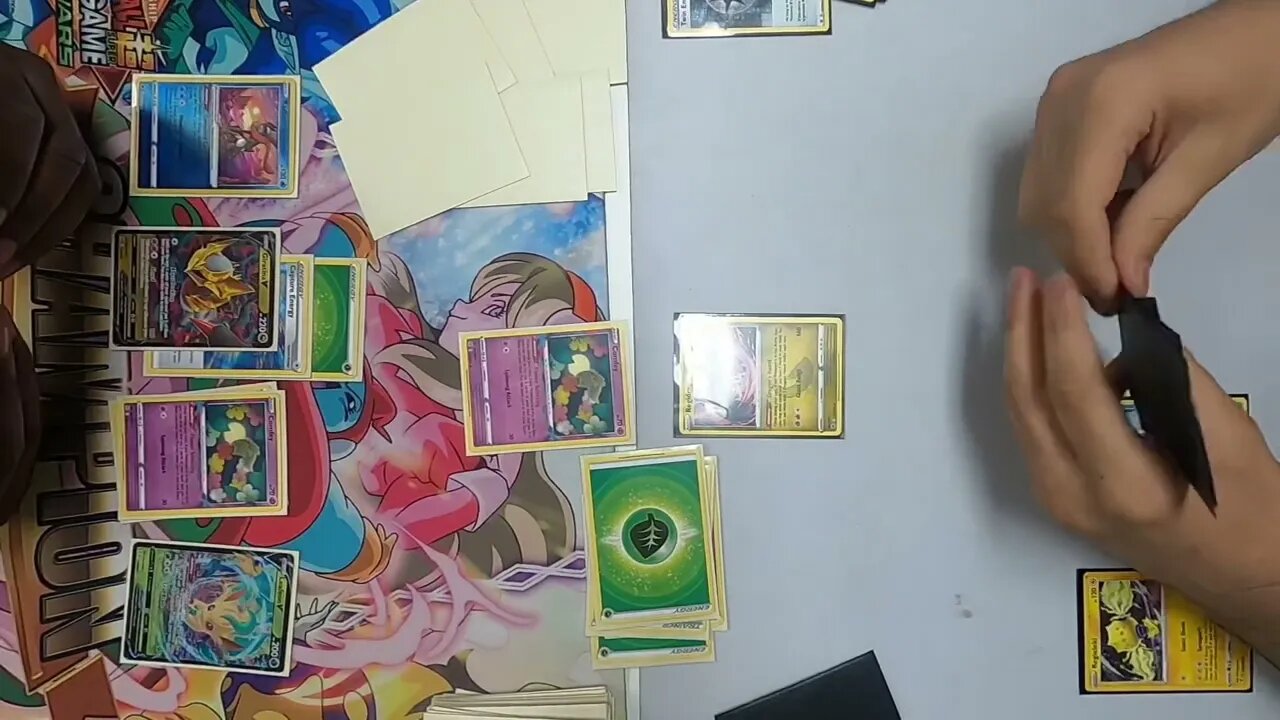 Giratina VStar/Leafeon VStar vs Regigigas at @PocketSloths | Pokemon TCG