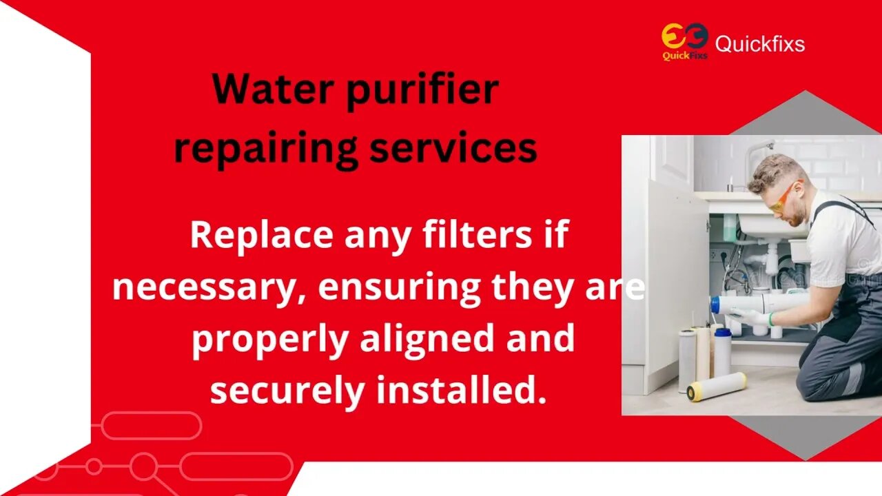 Hire Water Purifier Repair Service In Tathawade.