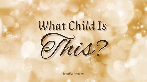 What Child Is This? (Greensleeves) | Hymn Arrangement | Instrumental Piano