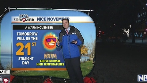Peace Tree Lighting Weather