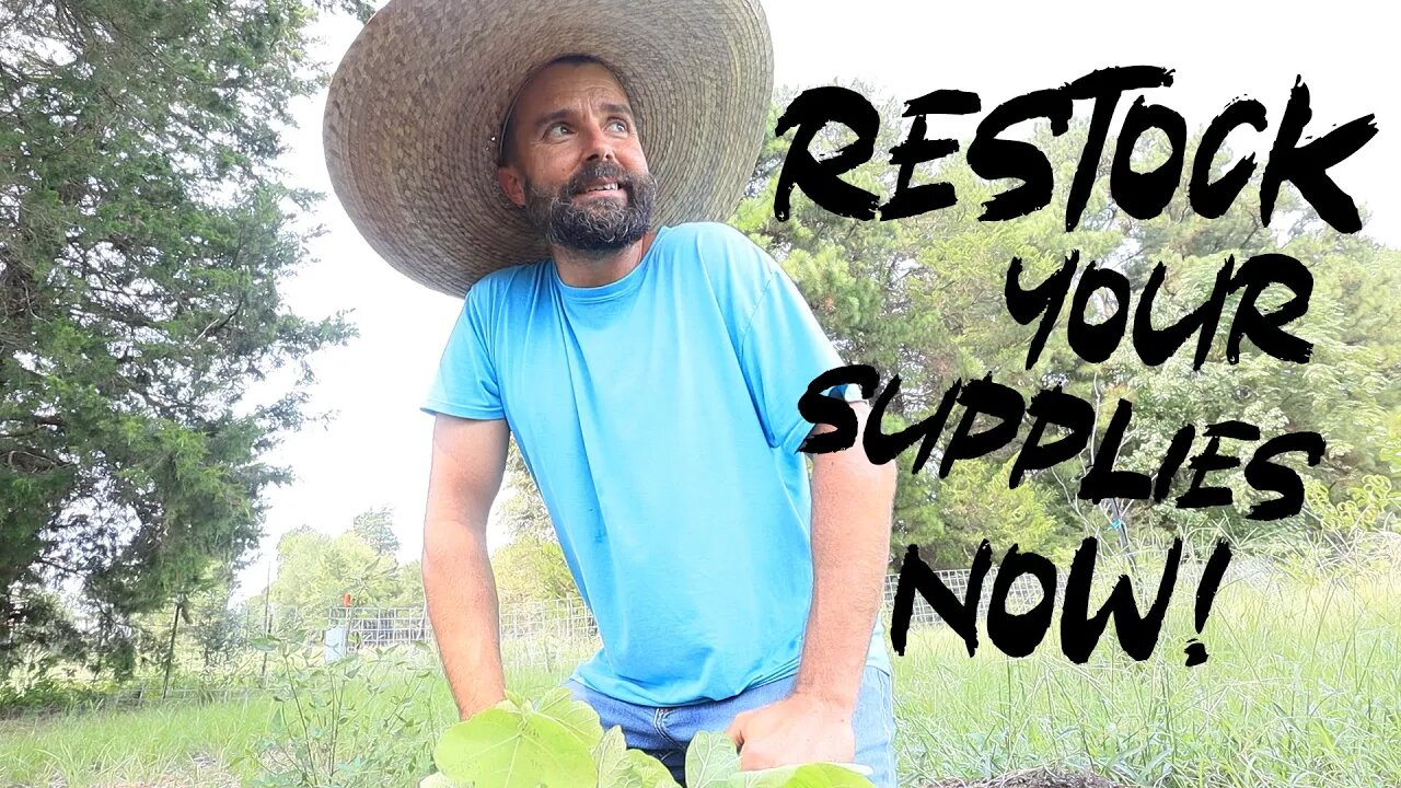 Restore Your Supplies Now!