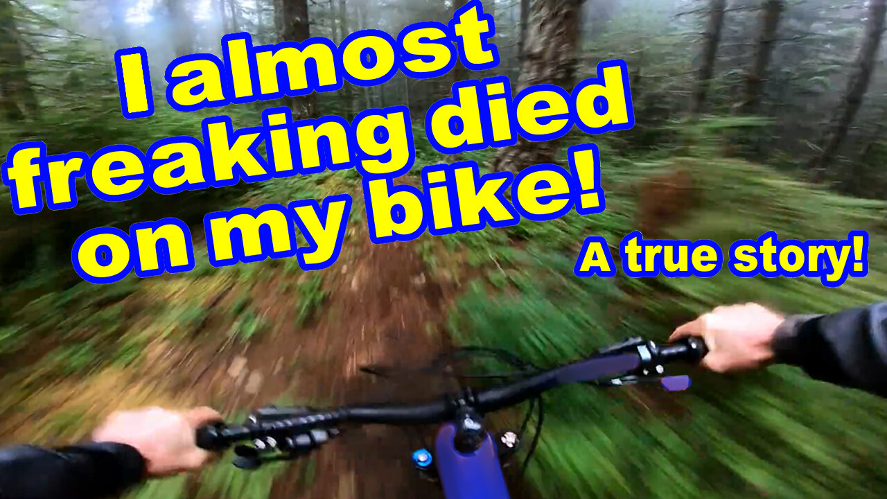 I almost FREAKING DIED on my bike! A true story!