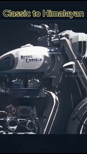 Royal Enfield Classic 500cc to Himalayan #shorts