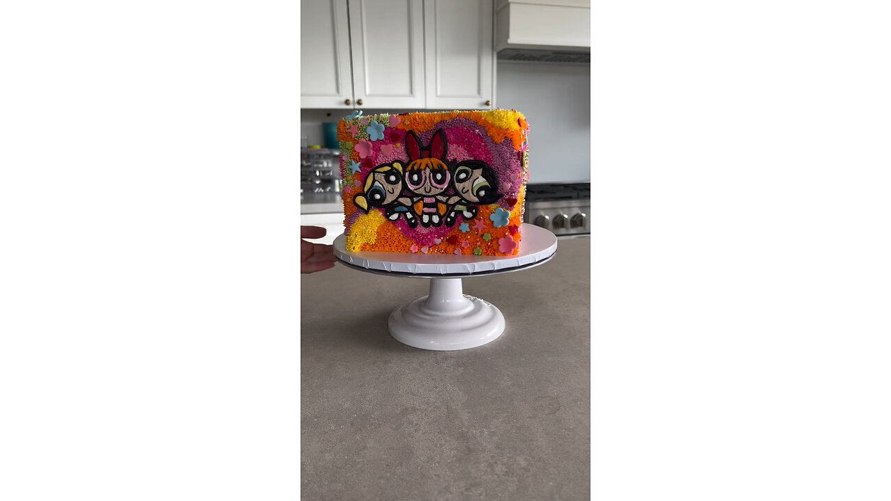 Powerpuff Girls Cake🤩