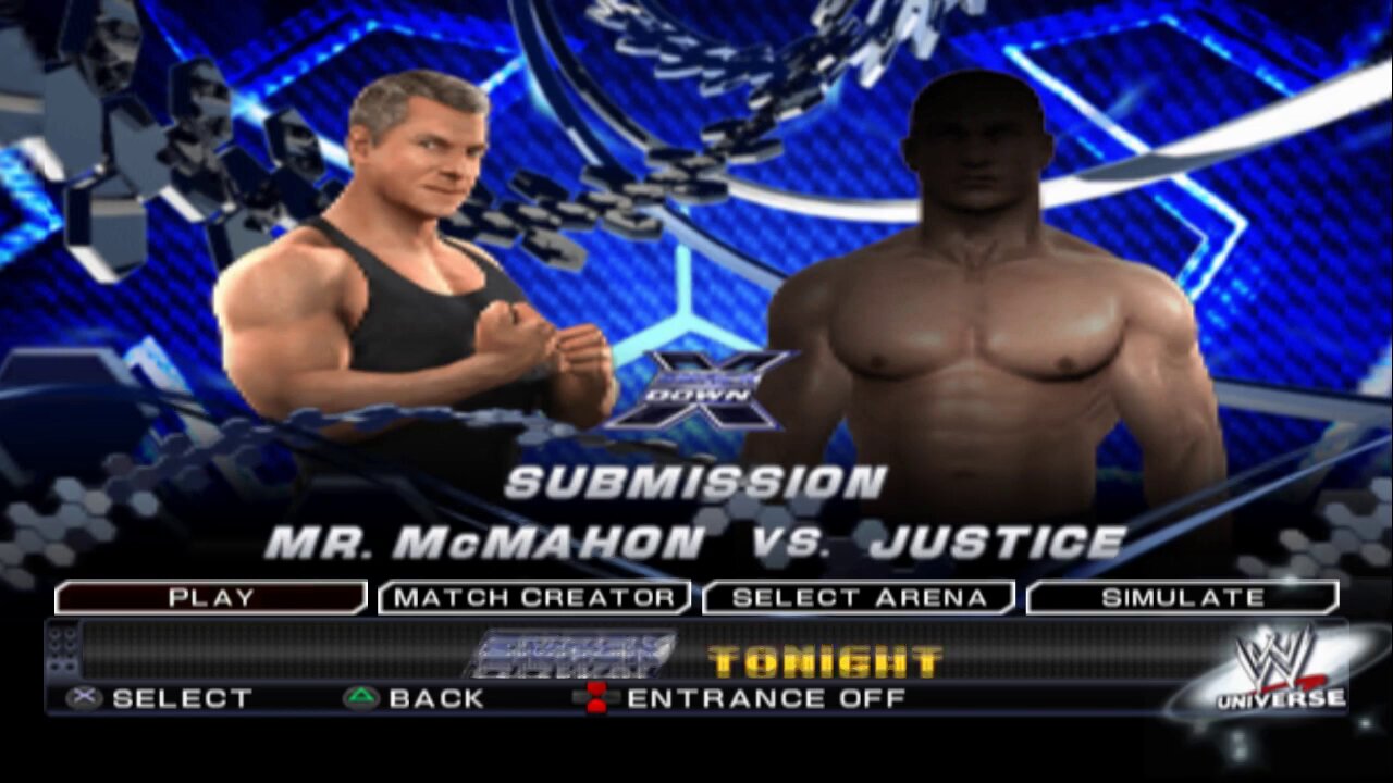 WWE SmackDown vs. Raw 2011 Mr. McMahon vs Justice