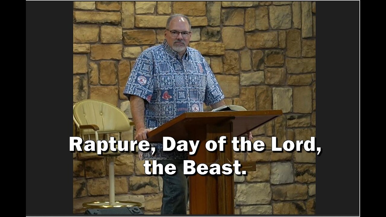2 Thessalonians 2:1-5, Pastor Scott Mitchell