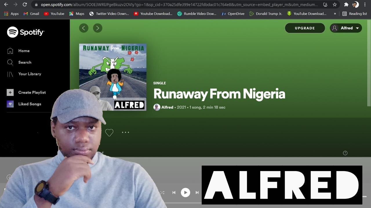 Runaway From Nigeria Promo : Alfred.vip