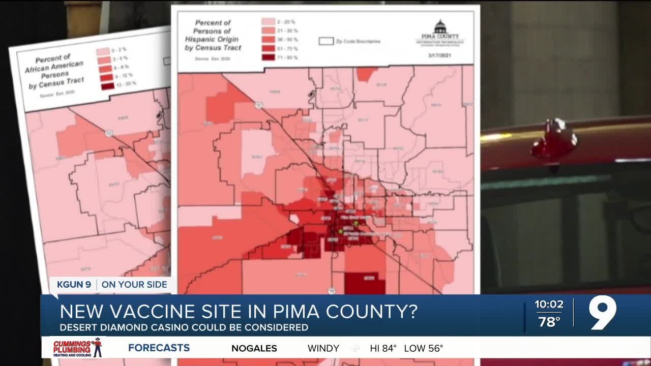 New vaccine site in Pima County?