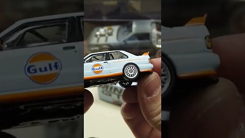 miniaturas mini gt BMW gulf #minigt #gulfoil #bmwlove