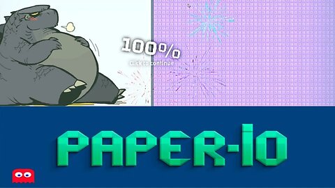 Getting 100% on the original paper.io uncut