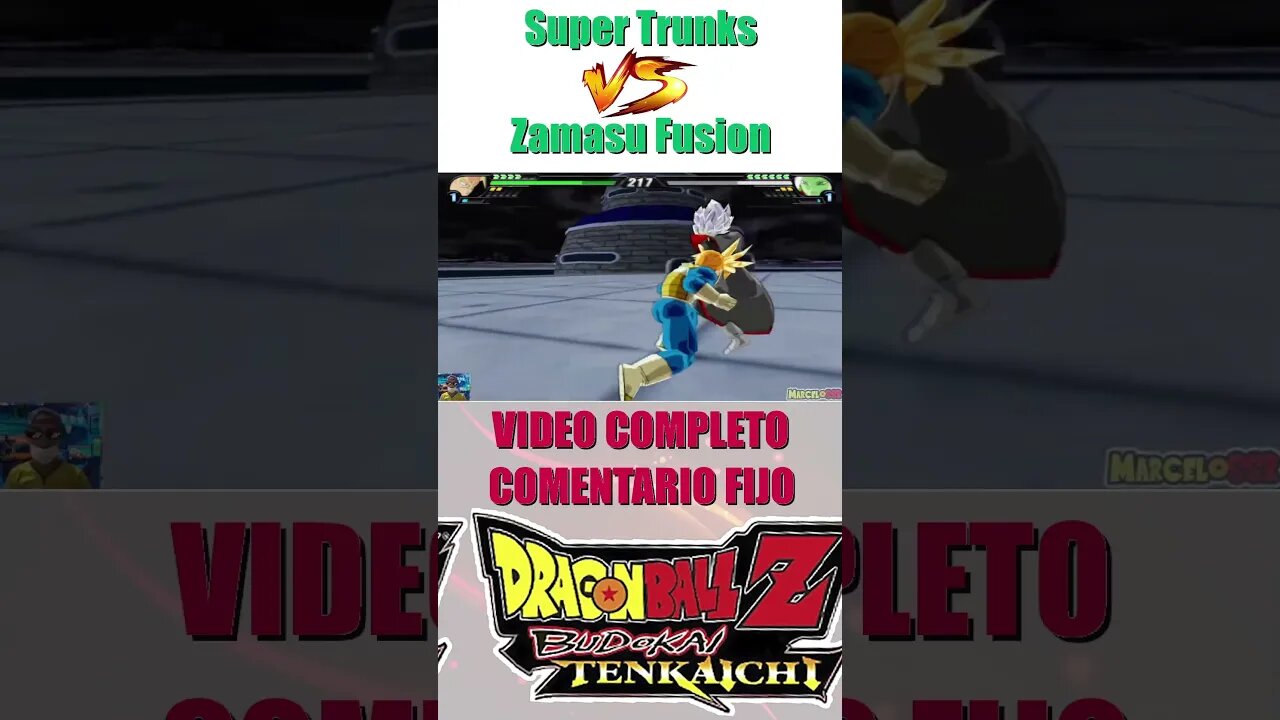Super Trunks Vs. Zamasu Fusion #shorts #db #dbz #dbgt #dbs #dbkai #gokussj3 #dragonballxenoverse