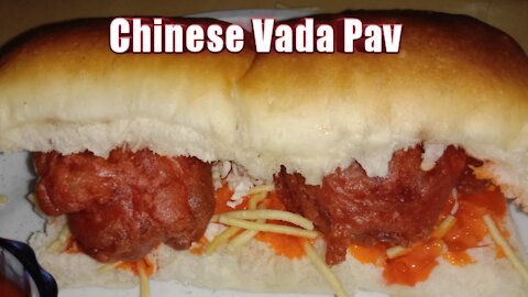 Chinese Vada Pav