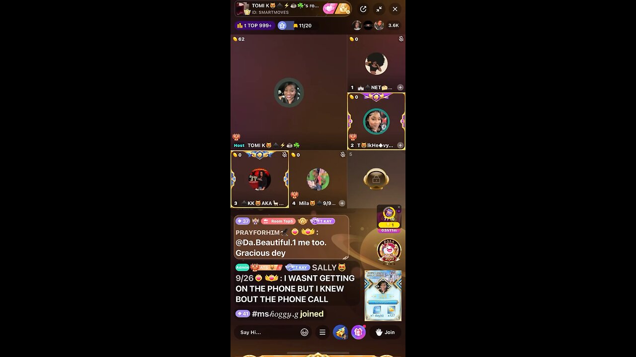 TomiKay/admin talk after fallout w/Kream & receipts were released 12/3/23 #bigoclipandsip