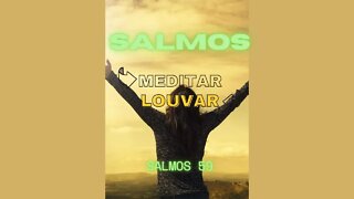 SALMOS PARA MEDITAR E LOUVAR - Meditar e Louvar na Palavra de Deus (Salmos 59) #shortsyoutube