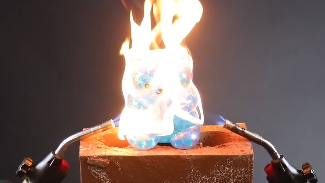 GAS TORCH vs GUMMY BEAR