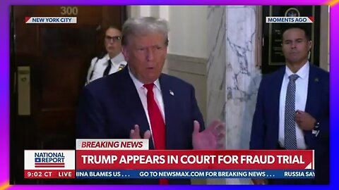 TRUMP IS ASKED IF HE’D BECOME HOUSE SPEAKER..."IF I CAN HELP, I WOULD DO IT"