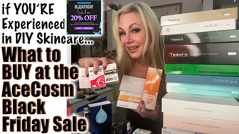 What to Buy @ AceCosm.com Black Friday Sale EXPERIENCED IN DIY! Code Jessica10 saves you 20%