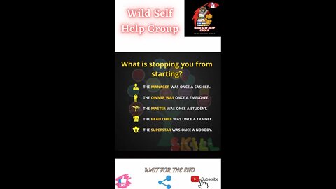 🔥What is stopping you from starting🔥#short🔥#motivation🔥#wildselfhelpgroup🔥11 march 2022🔥