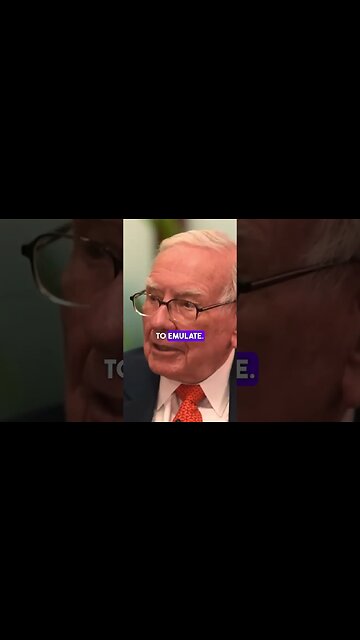 Associate with People that you want to be Warren Buffet