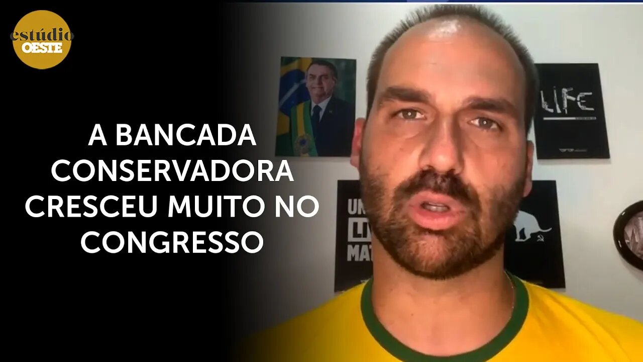 PARLAMENTARES de DIREITA vão FREAR o PT, diz EDUARDO BOLSONARO | #eo