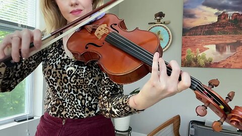 F# Natural Minor Scale Viola Tutorial