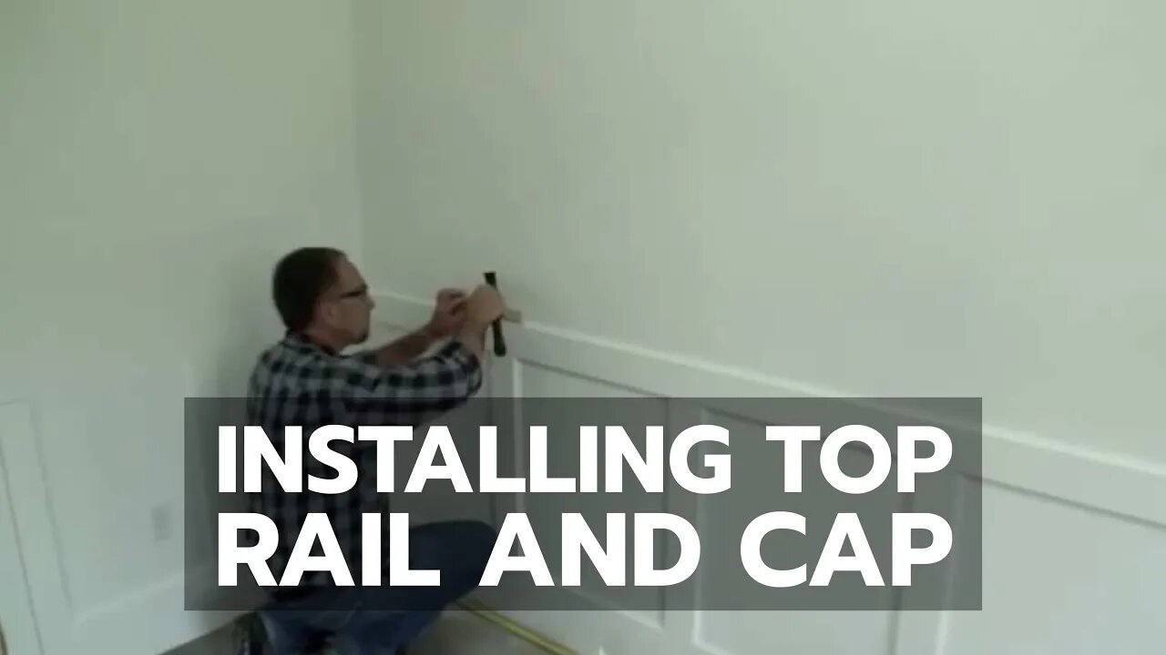 Installing Top Rail and Cap