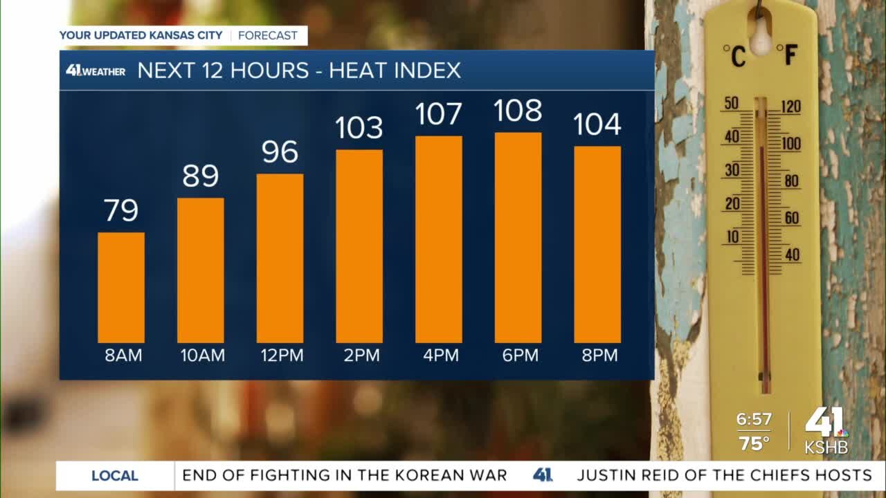 Excessive Heat Warning issued through Friday