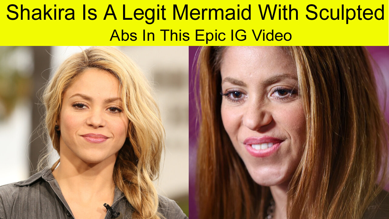 Shakira is a legit mermaid with sculpted abs in this Epic IG video