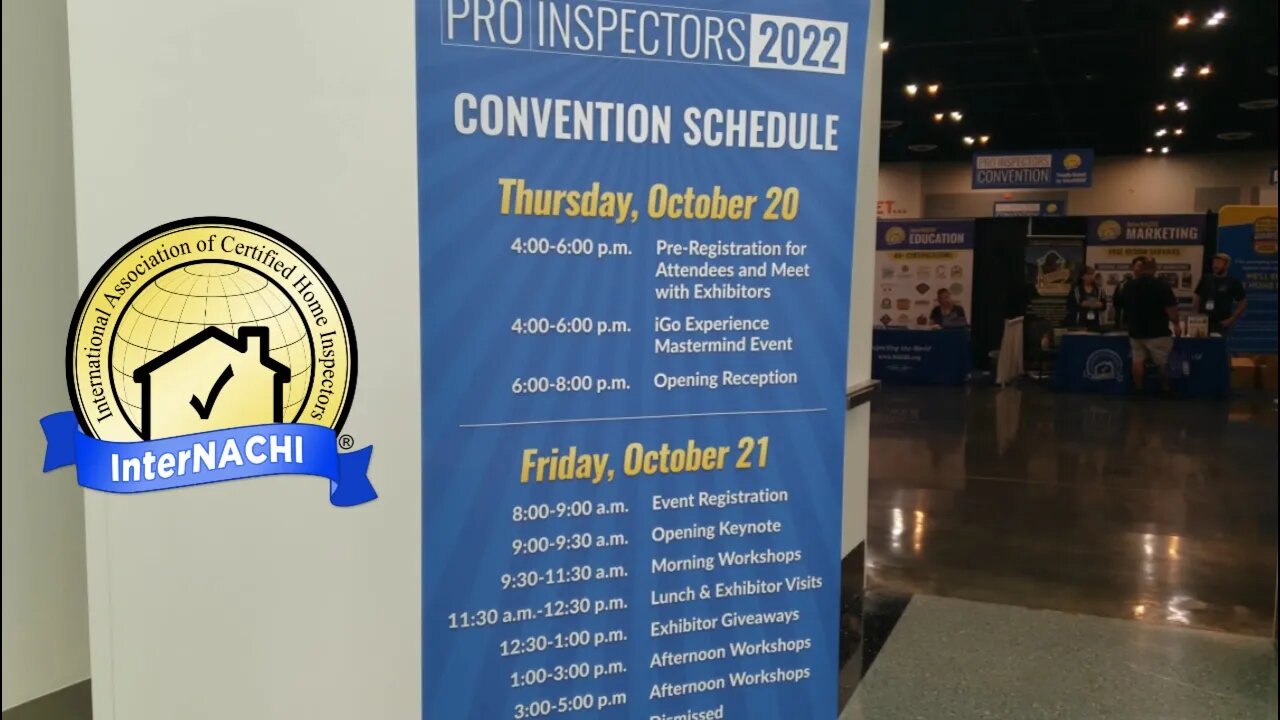 InterNACHI Home Inspector Convention Ontario, CA driving Friday October 22, 2022