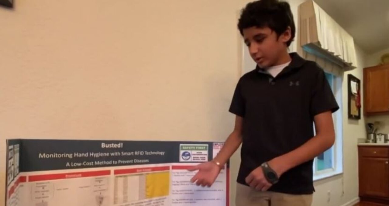 Varun Singh: Martin County middle school student invents a bracelet to track handwashing