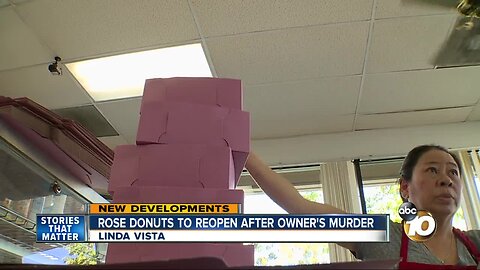 Rose Donuts in Linda Vista to reopen after owner's murder