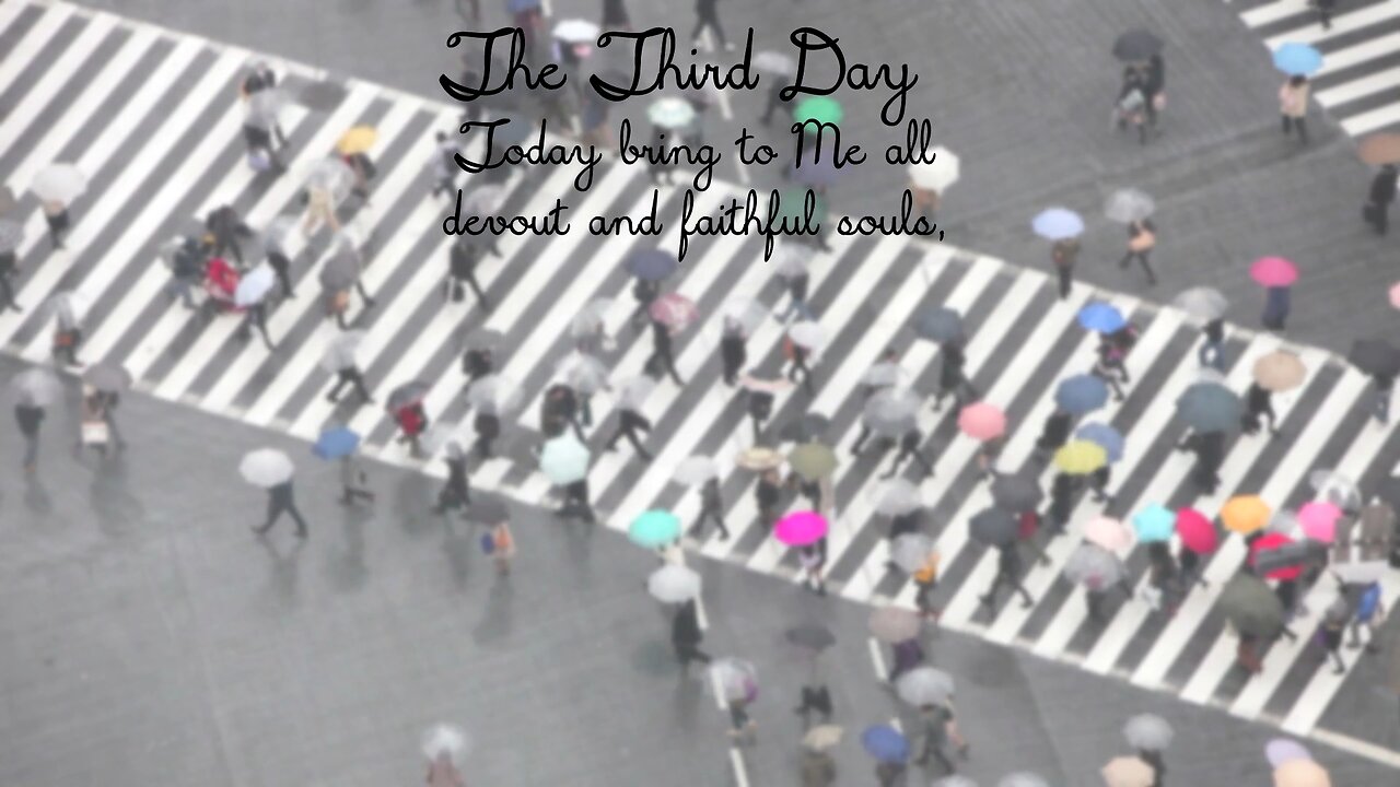 The Third Day of the Divine Mercy Novena