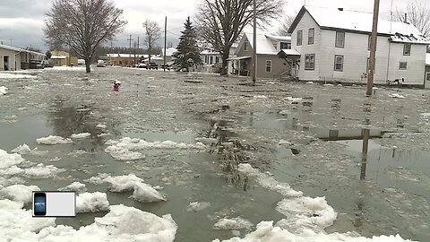 Ice jams cause flooding in Oconto