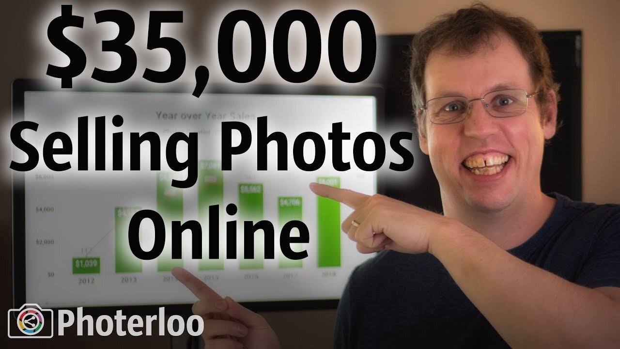 How to make 35K Selling Photos Online