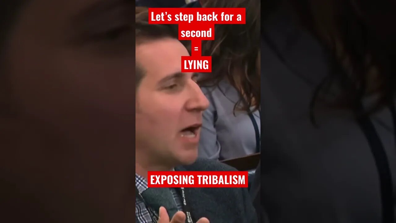 Whenever you hear “let’s take a step back” you are in the presence of a liar