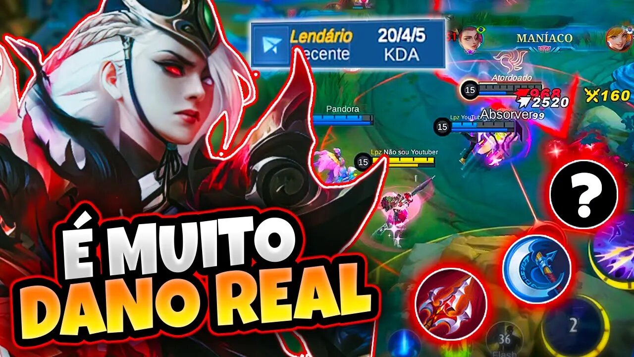 DESCOBRI A MELHOR BUILD PRA LESLEY | MOBILE LEGENDS