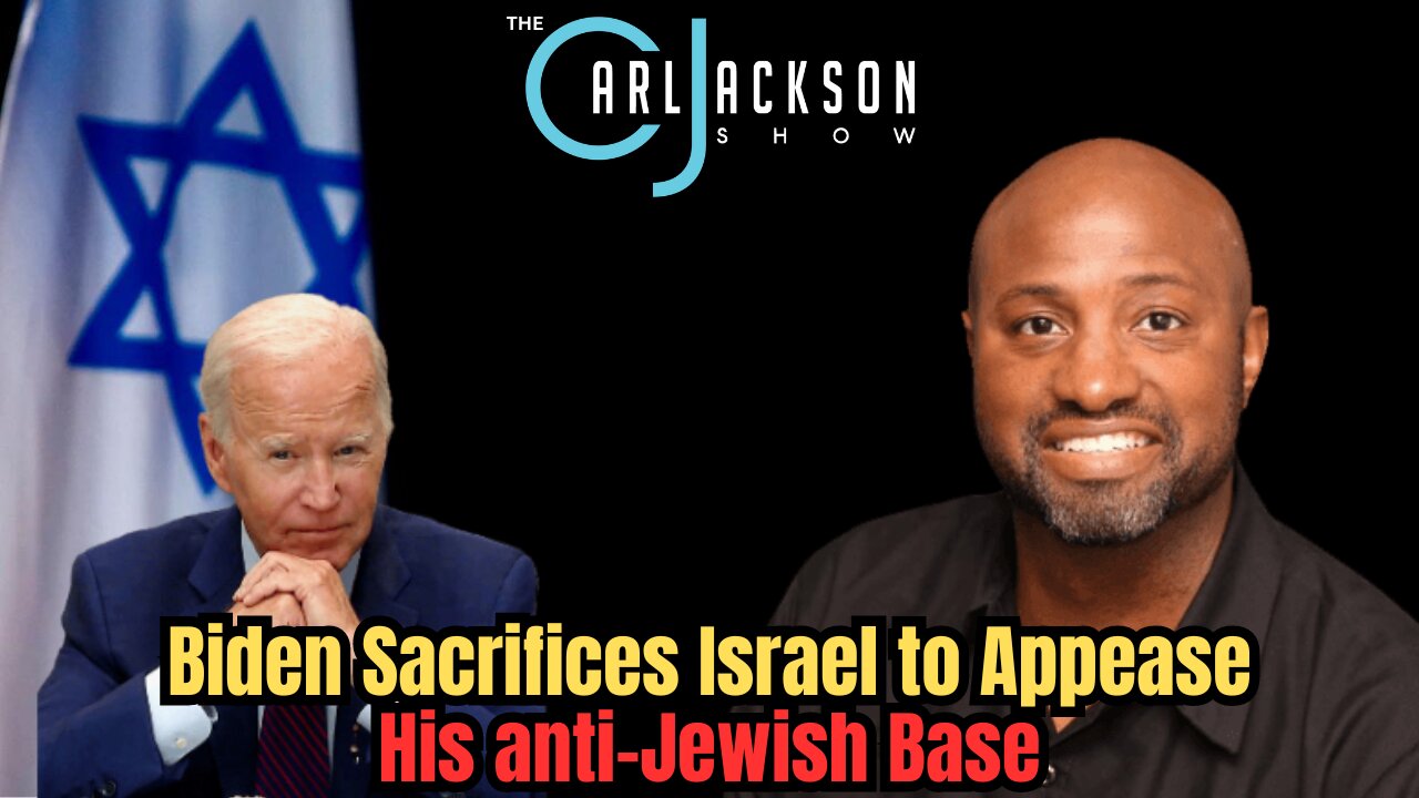 Biden Sacrifices Israel to Appease His anti-Jewish Base