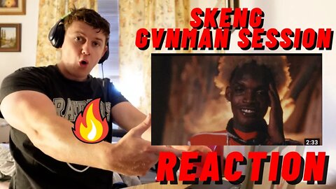 SKENG - GVNMAN SESSION | JAMACIAN RAP REALLY ABOUT IT!! ((IRISH GUY REACTION!!))