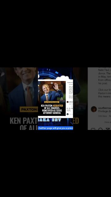 Ken Paxton acquittal