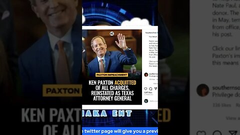 Ken Paxton acquittal