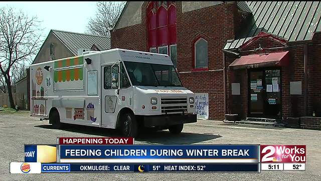 Mobile food truck to help families in need this winter break