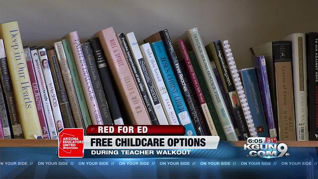 Free childcare options during teacher walkout