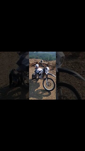 as long as it starts back up... #shorts #motorcycle #xt250