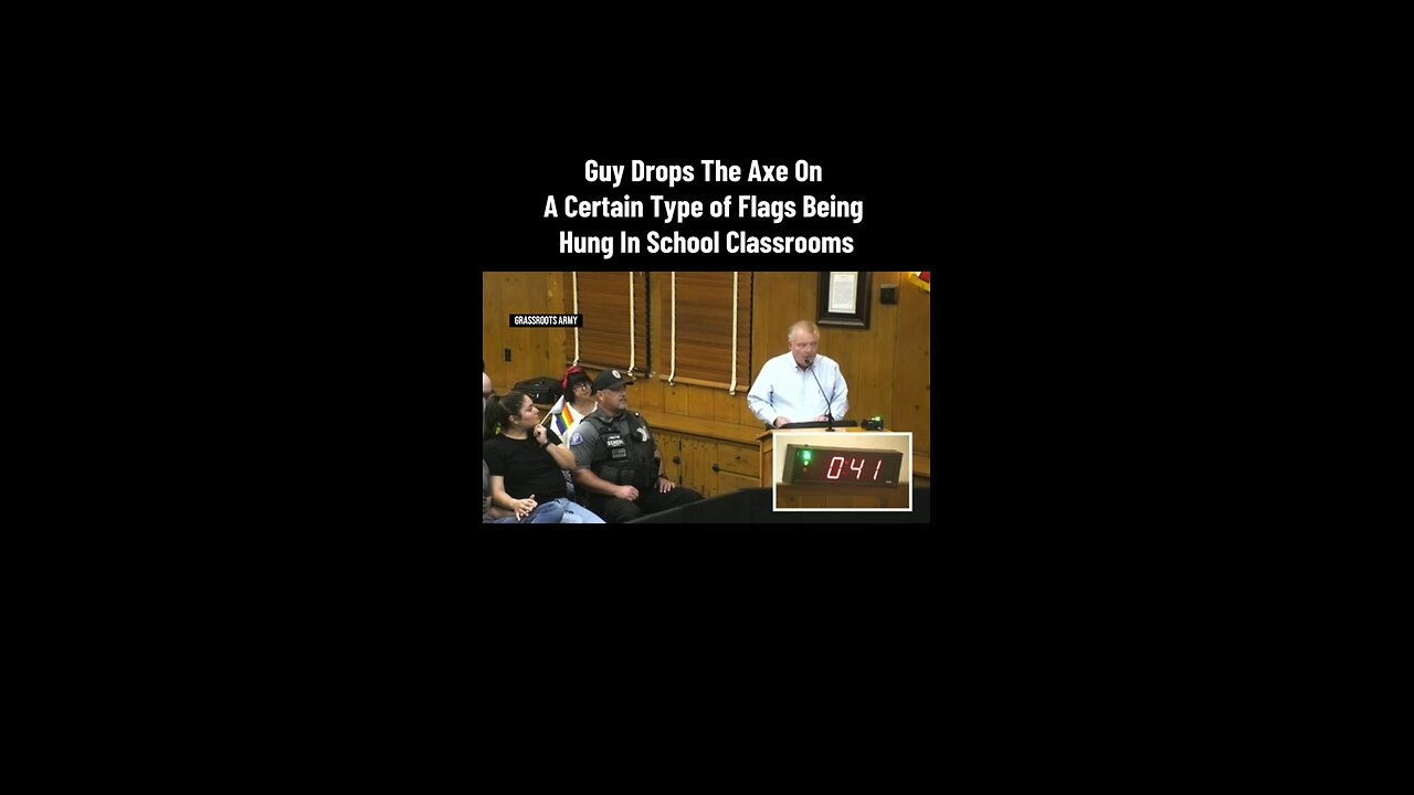 This Man Confronts the Redlands Public School Board About Gay Pride Flags and More!