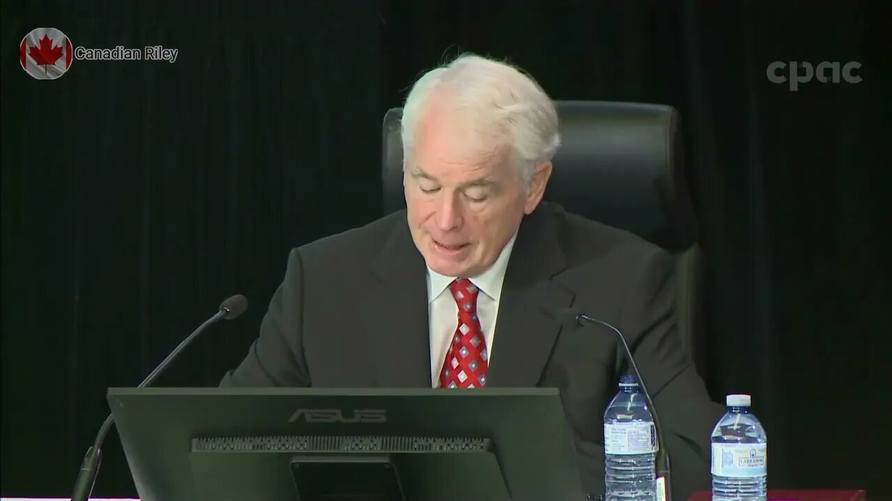 Justice Paul Rouleau explains the role of the Public Inquiry for the invocation of Emergencies Act